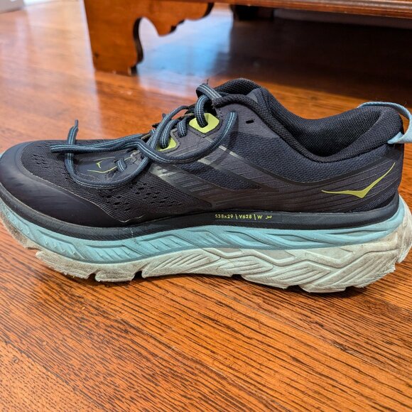 Blue Hoka Women's Sneakers Size 10.5 - Picture 3 of 3